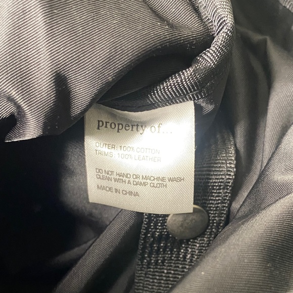 Stylish Thick Canvas Black Men's Messenger Bag With Leather Details - Picture 9 of 11